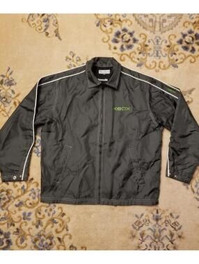 RARE Original Xbox Jacket VTG Made Canada Mens S Boardroom Microsoft Retro Halo